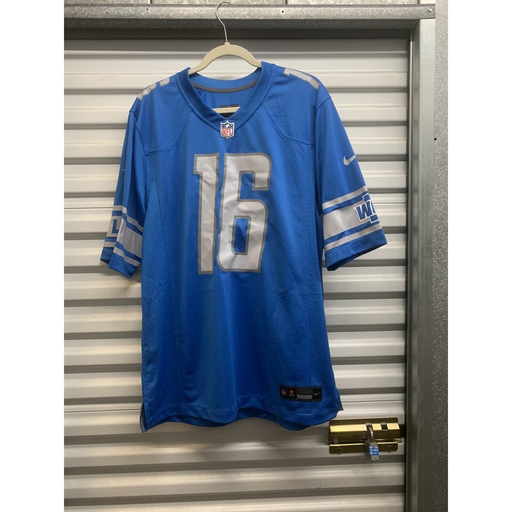 Detroit Lions Jared Goff Nike Engineered Men's Jersey NFLPA Large